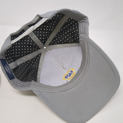 NAPA Casselberry Snapback Hat Gray One Size Adjustable Embroidered Hit Polyester
