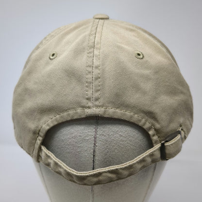 American Needle Boston Red Sox MLB Baseball Cap Hat Beige Red Blue OS Strapback