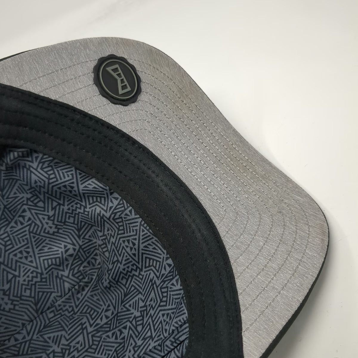 Melin Trucker Hat Black Gray L Camo Mesh Snapback 5 Panel Odyssey Hydro Hat