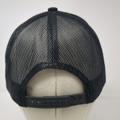 Hendrix Kerite Trucker Hat Black OSFM Mesh Snapback Embroidered Cable Services