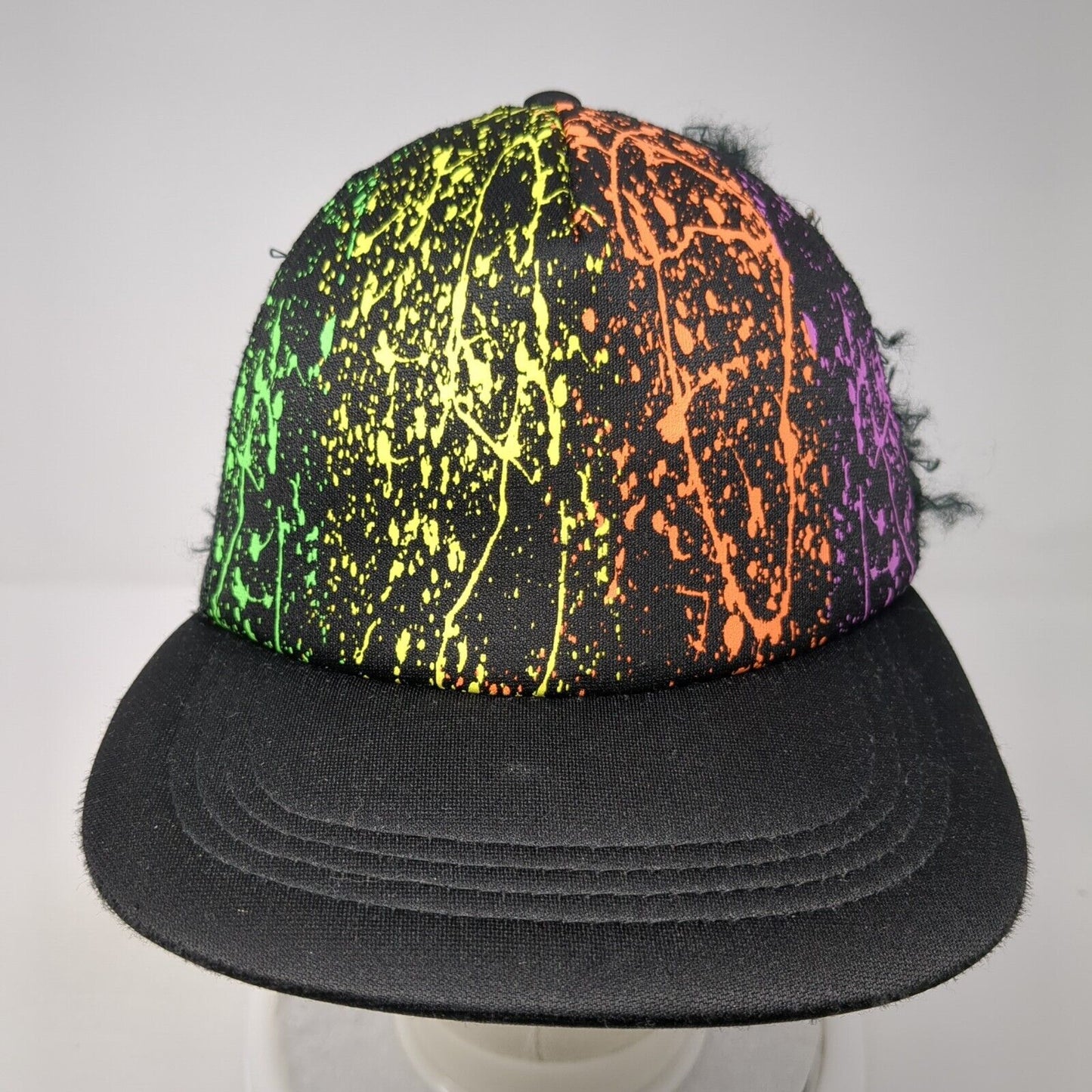 Unbranded Snapback Trucker Hat Multi One Size Mesh Back Adjustable