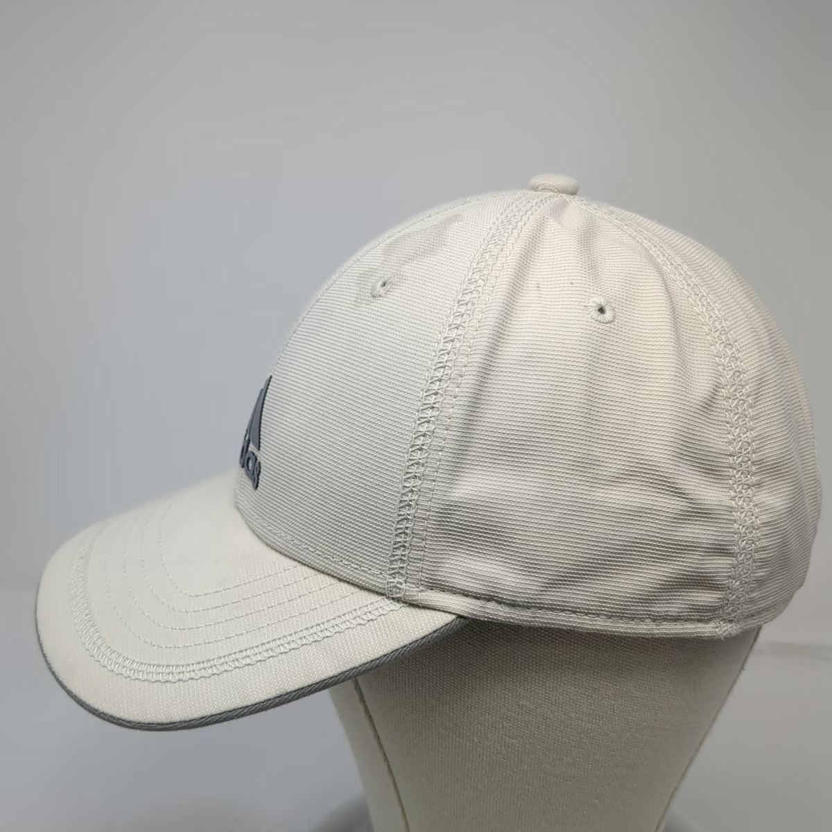 Adidas Baseball Cap Beige OSFM AEROREADY Performance Breathable Strapback Hat