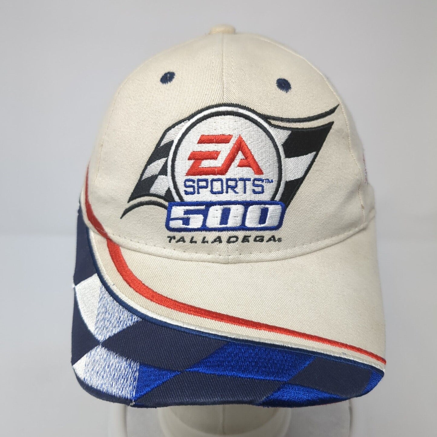 EA Sports 500 Talladega Strapback Hat Multi One Size October 2004 Nascar