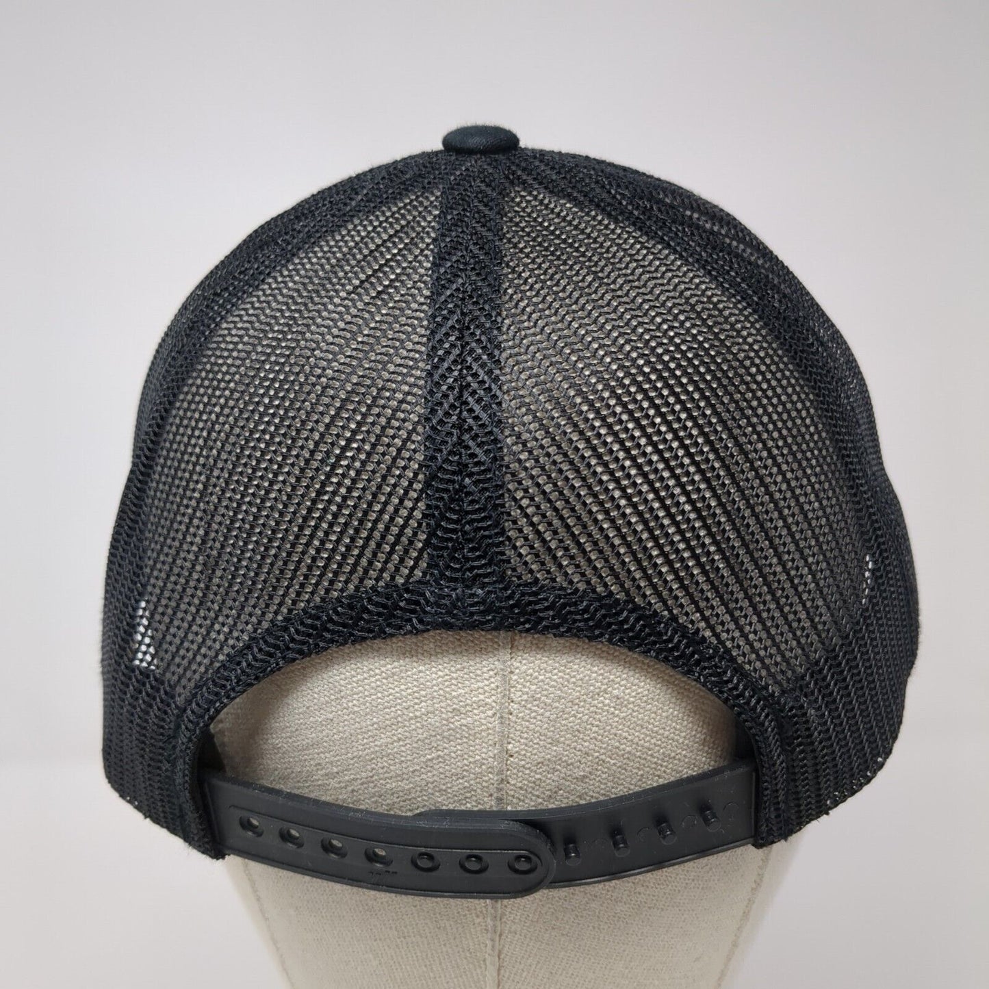 Studio H Architects Snapback Trucker Hat Black One Size Mesh Back Yupoong