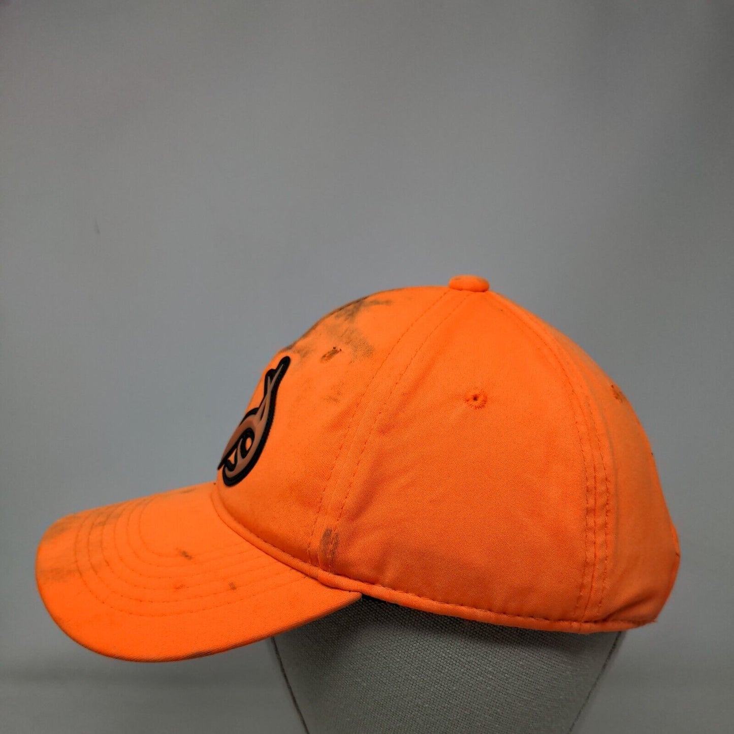 Realtree Strapback Hat Orange OSFM Adjustable Embroidered 6 Panel Outdoor Cap