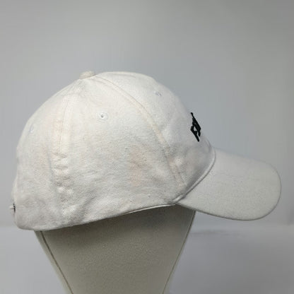 Madden Baseball Cap White One Size Fit(ish) Embroidered Slideback Hat Cotton
