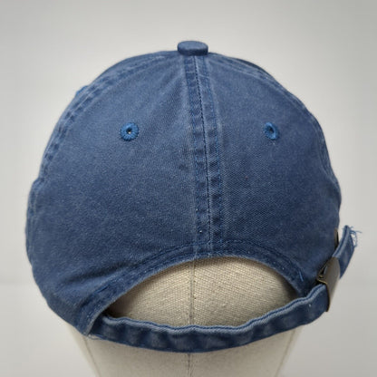 The Banks Cafe Slideback Hat Blue One Size Adjustable Port Authority