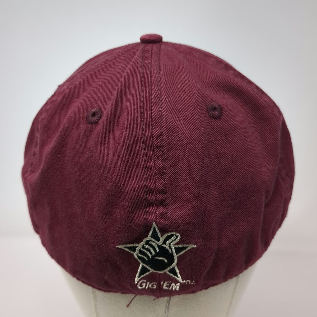Champion Texas A&M Aggies NCAA Red XL Cap Hat Gig Team Issue Cotton Patch Logo