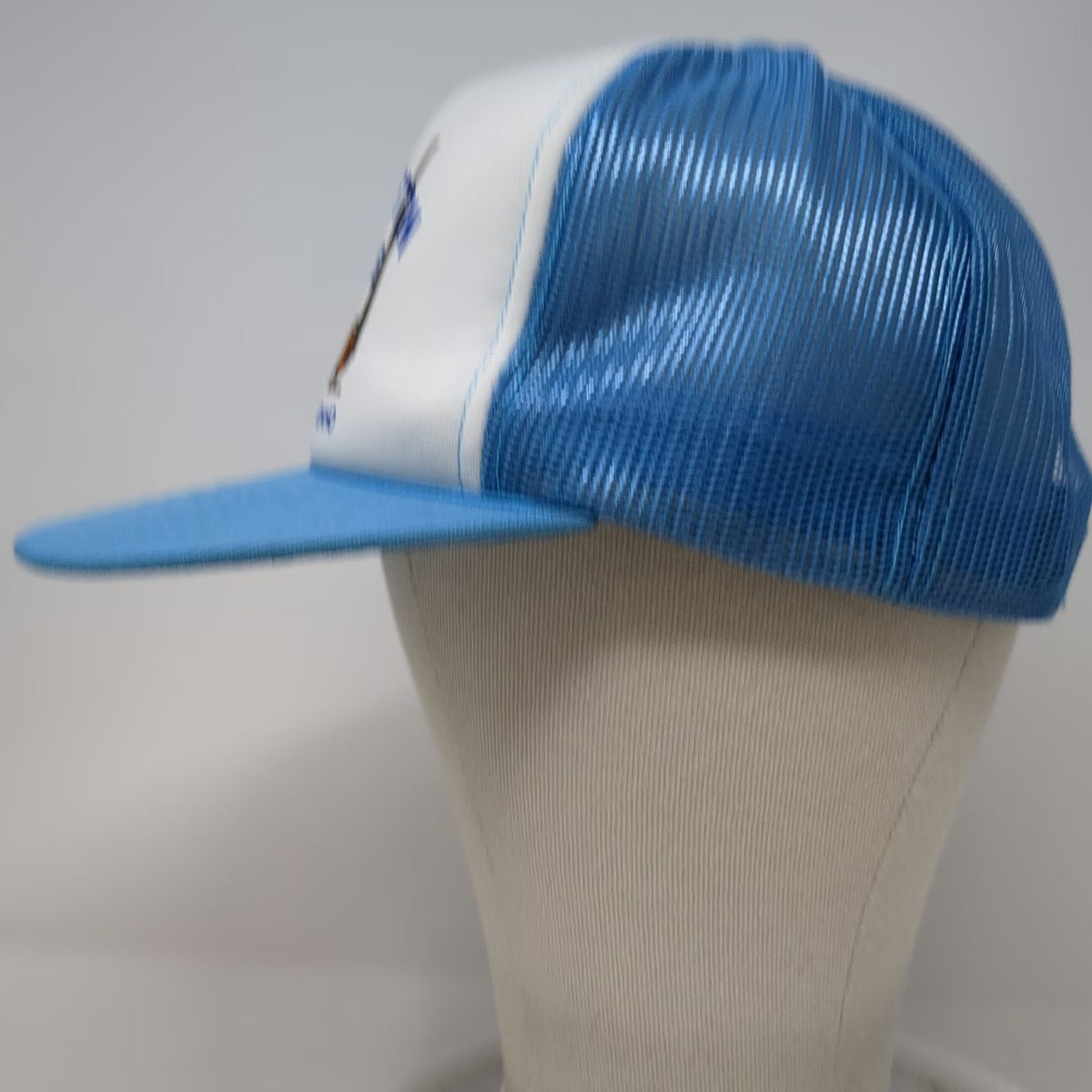 Hanes Trucker Hat Blue One Size Hiddleston Drilling Mountain Home Idaho Snapback