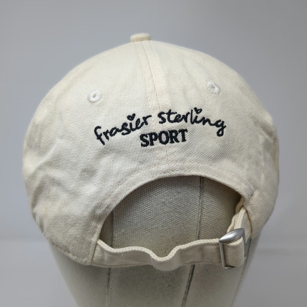 Frasier Sterling Baseball Cap Beige One Size Pickleball Sport Adjustable Hat