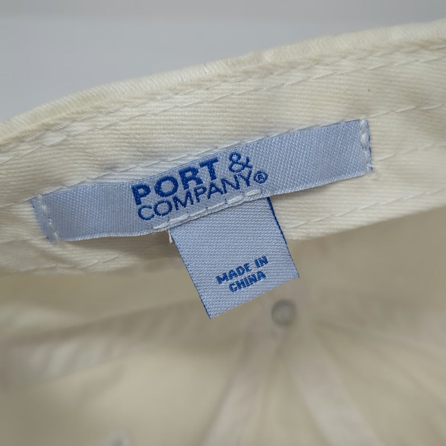 Port & Company Sarasota Classic Car Museum Baseball Cap White One Size Hat Slide