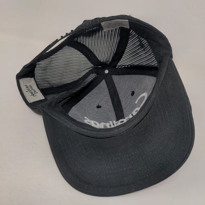 Carolinas Golf Association Snapback Trucker Hat Black OSFA Mesh Back Embroidered