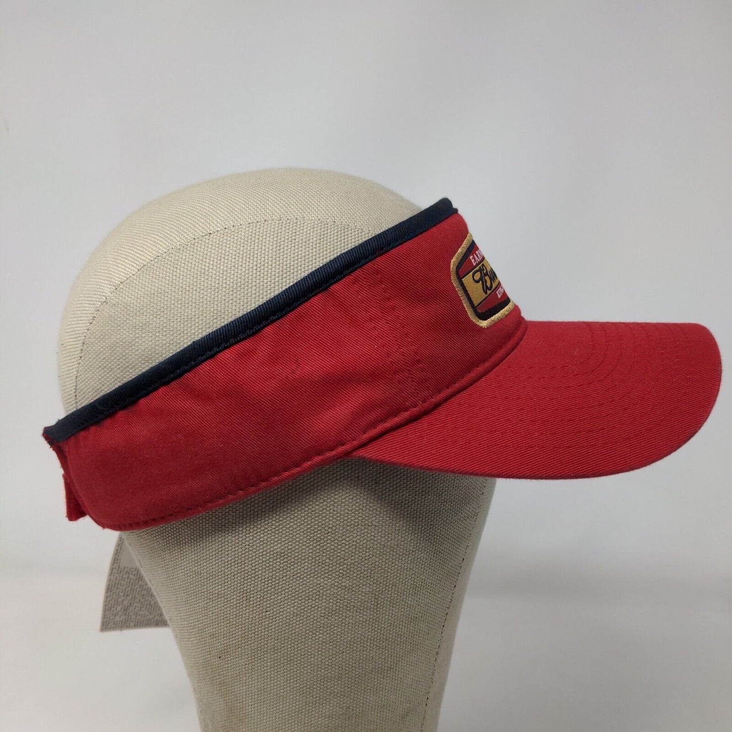 Chase Authentics Men's Strapback Sun Visor Cap Hat Red Earnhardt Jr Budweiser