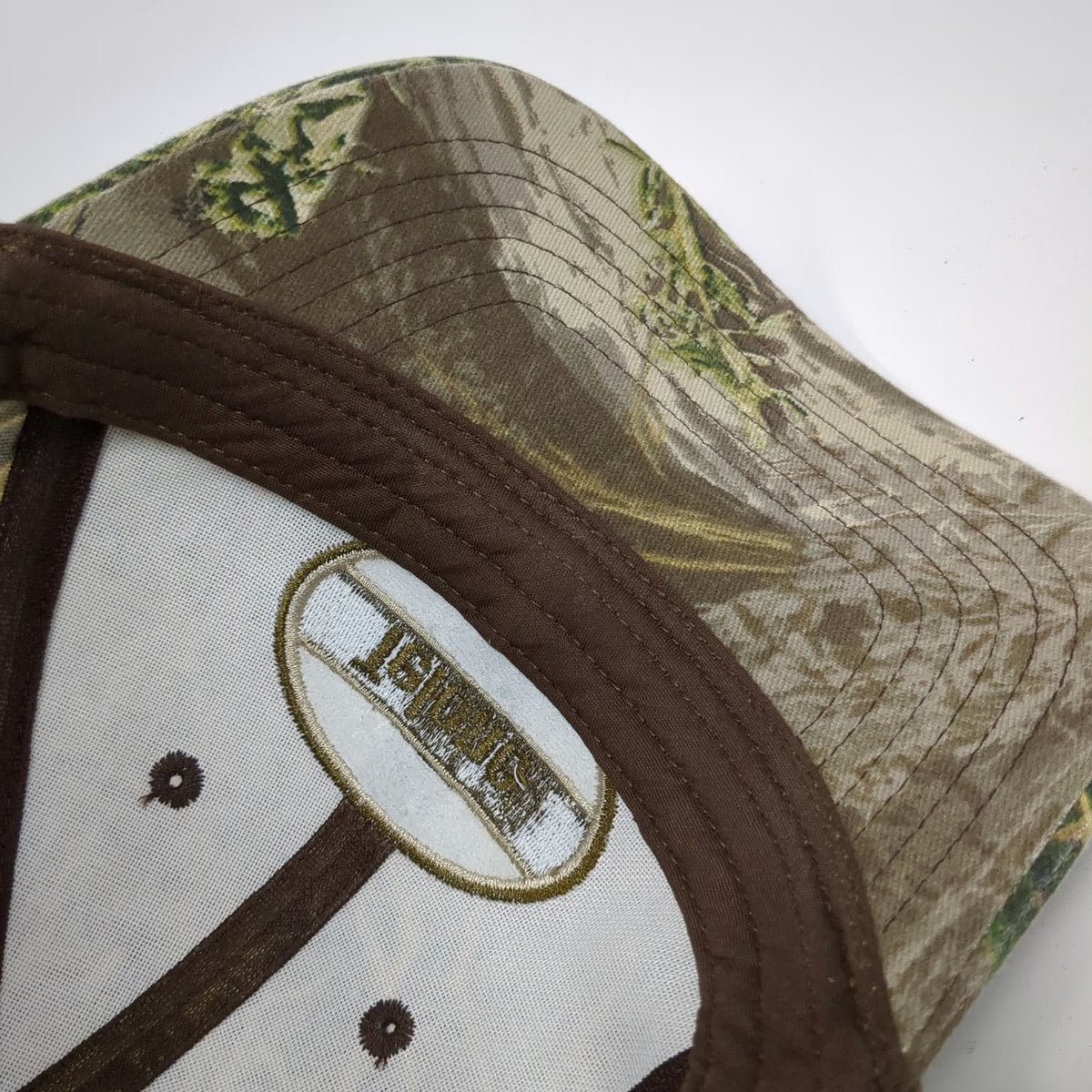 K-Products Snapback Green Camo One Size Telone Logo Woodland Forest Hat