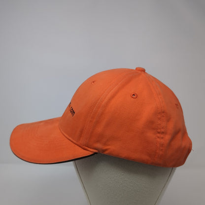 Truckmovers.com Strapback Hat Orange One Size Adjustable The Max Hat