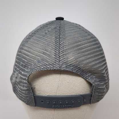 Revel Snapback Mesh Back Trucker Hat Multi M/L Colorblock Richardson