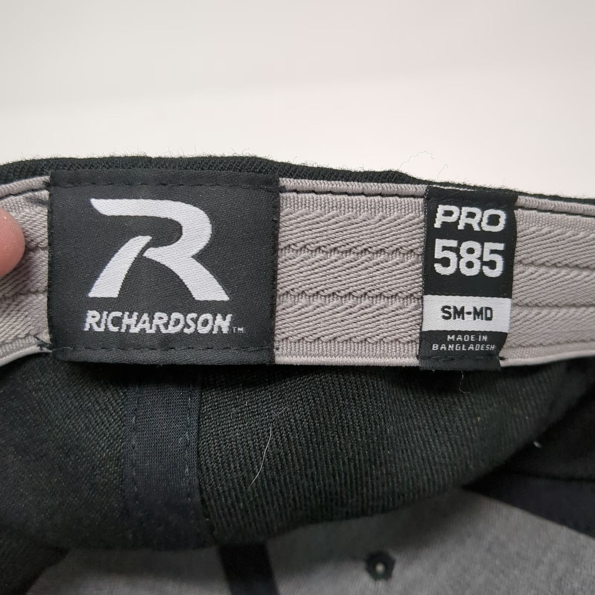 Richardson Baseball Cap Black M Boise ID Bucks 4x4 In God We Trust Stretch Hat