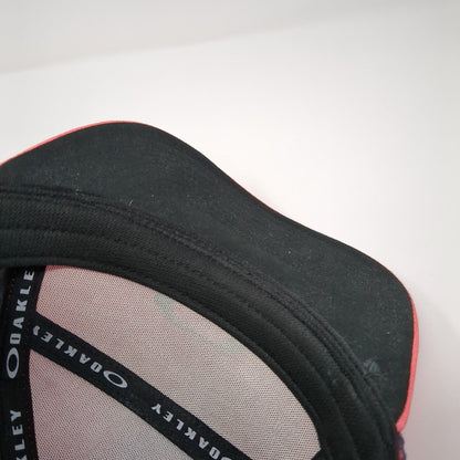 Oakley Slideback Hat Pink One Size Adjustable Vented Holes 6 Panel Polyester