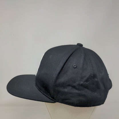 La Rubia Blonde Ale Snapback Hat Black One Size Adjustable Embroidered Cotton