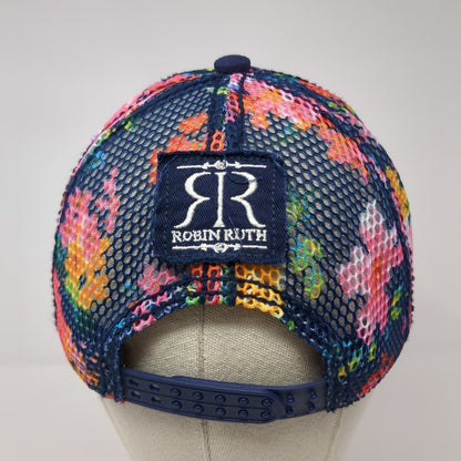 Hawaii The Aloha State Snapback Trucker Hat Multi One Size Mesh Back