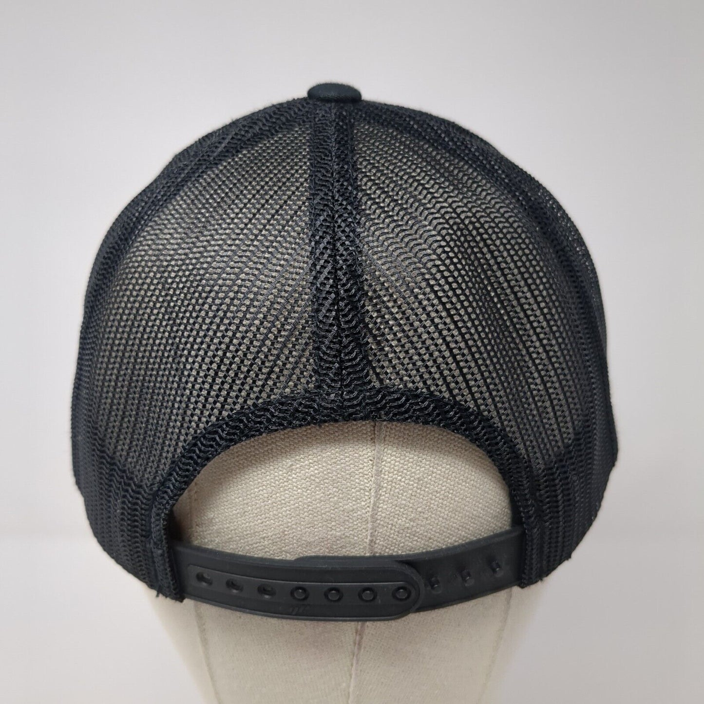 W&O' Wilner & O'Reilly Snapback Trucker Hat Black One Size Yupoong