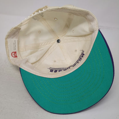 University Square Holy Cross Crusaders Snapback Hat White One Size USA Green
