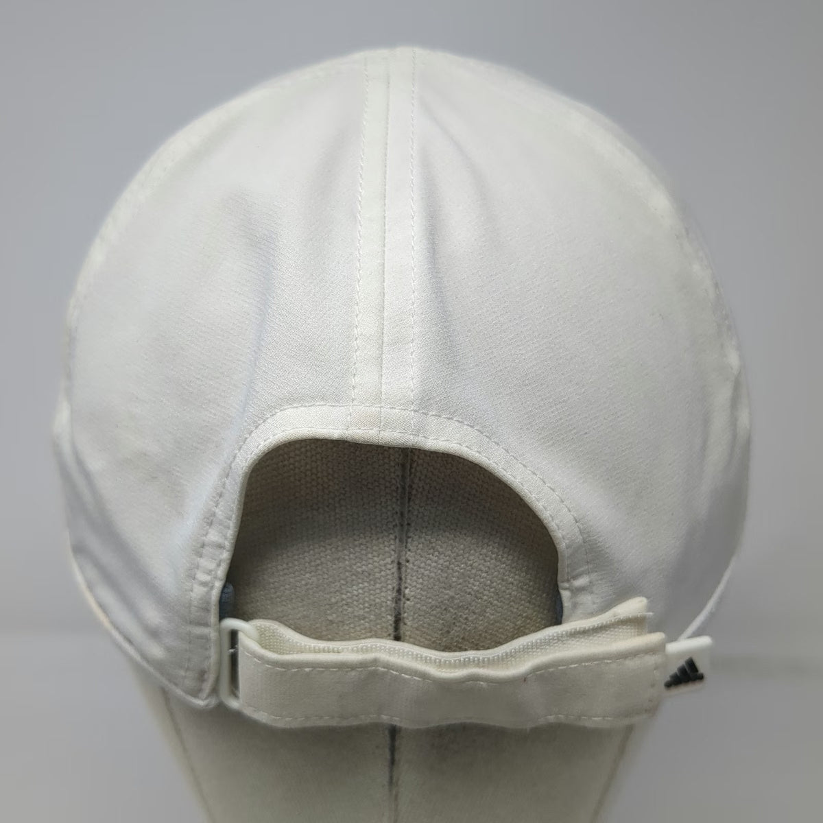 Adidas Baseball Cap White One Size Adizero Performance Logo Strapback Hat