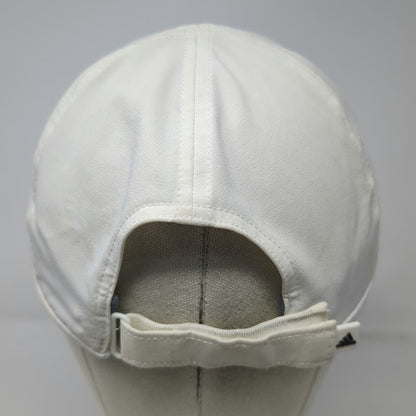 Adidas Baseball Cap White One Size Adizero Performance Logo Strapback Hat