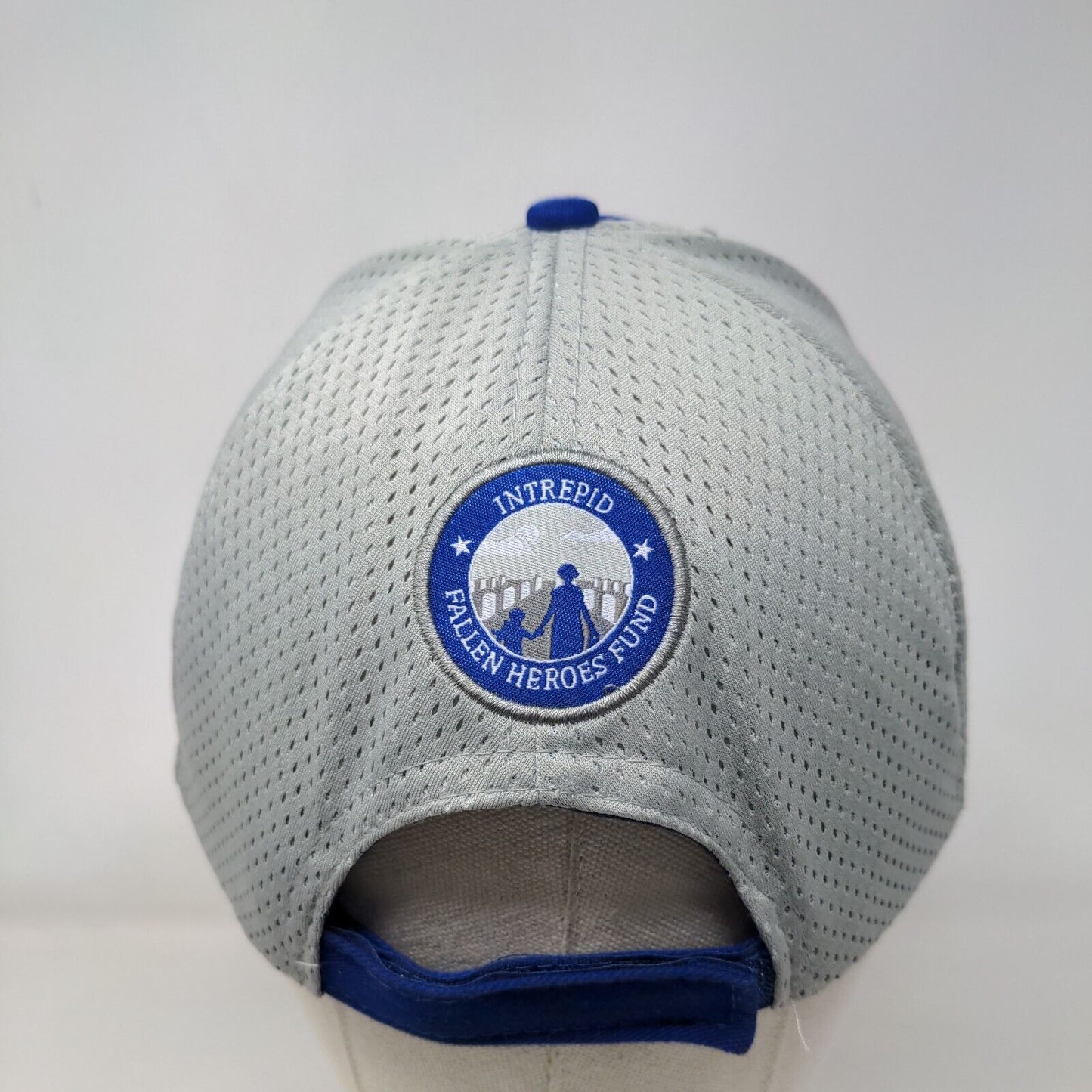 NAPA Strapback Hat Blue One Size Embroidered Intrepid Fallen Heroes Fund