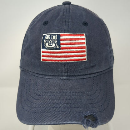 Zephyr Utah State University US Flag Blue One Size Baseball Cap Hat Adjustable