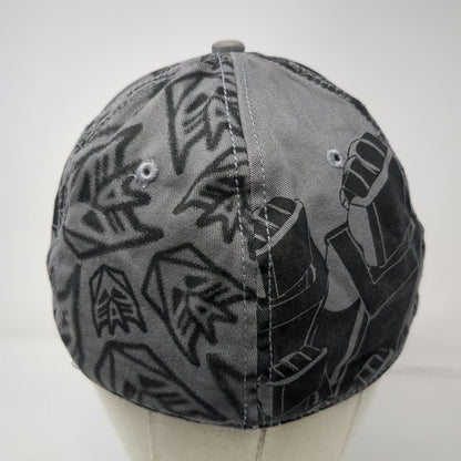 Transformers Decepticon Baseball Cap Gray One Size Purple All Over Print Hat