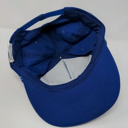 Successful Farming Snapback Hat Blue One Size Adjustable Embroidered Rope