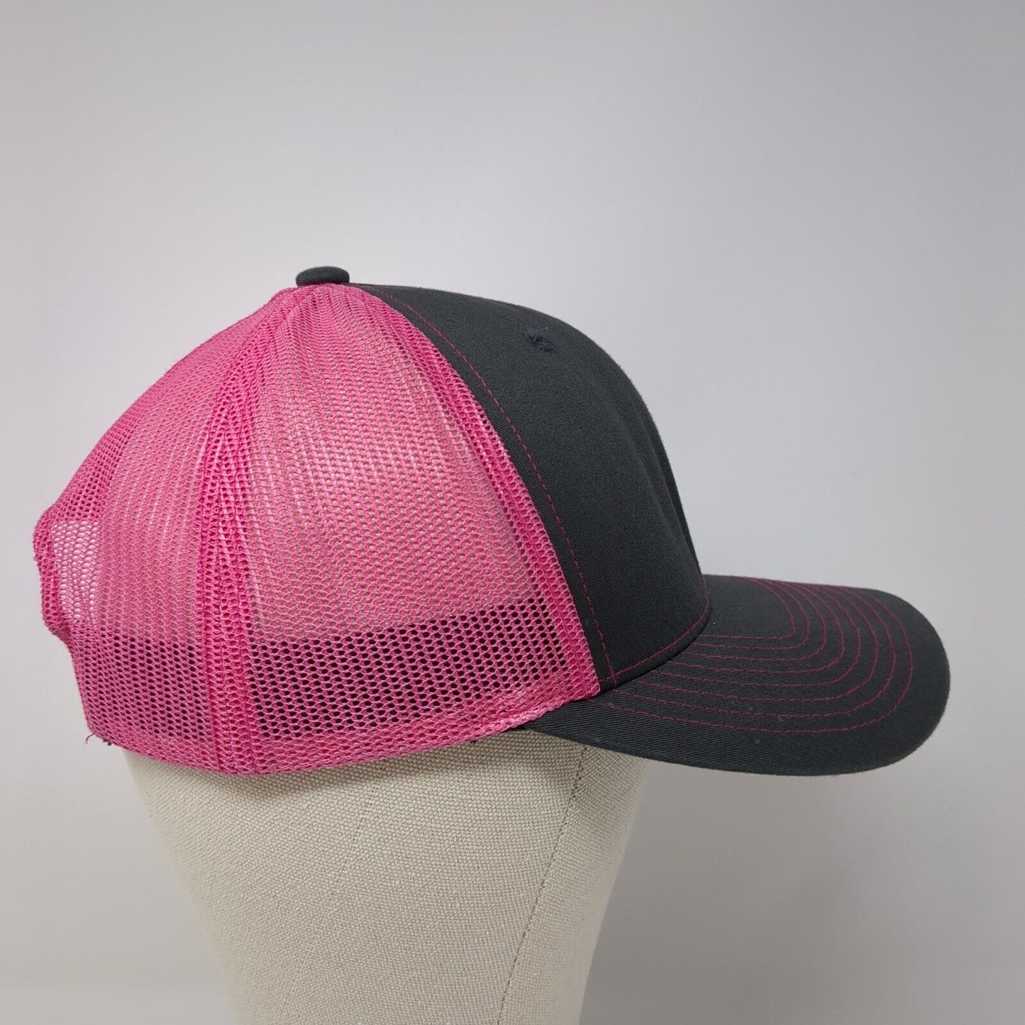 Cen-Car Laser Leveling Snapback Trucker Hat Multic OS Adjustable Mesh Richardson