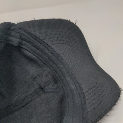 Image Solutions Strapback Hat Black One Size Adjustable Embroidered