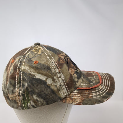 Bennett Supply Strapback Hat Camouflage One Size Adjustable Embroidered