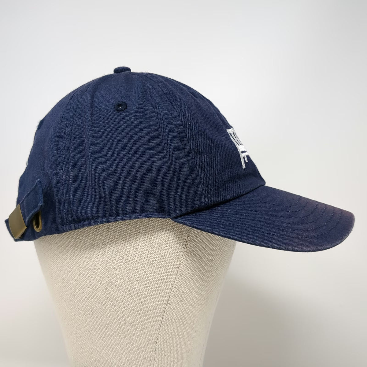 Known Supply Joe Coffee Baseball Cap Blue One Size Bench Embroidered Cotton Hat
