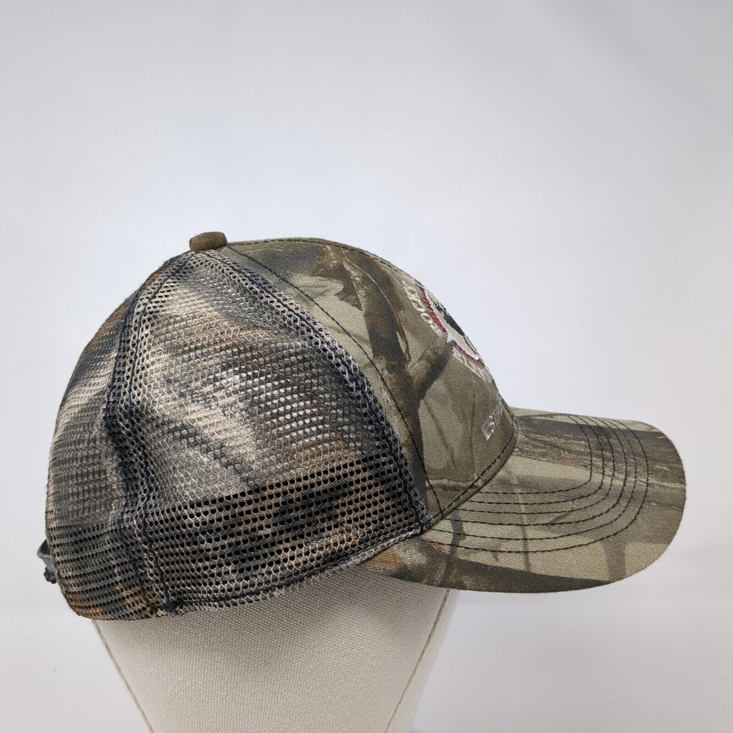 Rocky Mountain Elk Foundation Trucker Hat Camo One Size Mesh Back