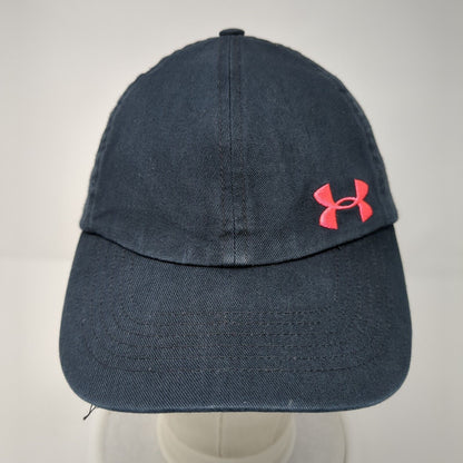 Under Armour Women's Slideback Hat Blue One Size Adjustable Embroidered Logo
