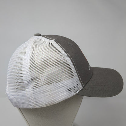 Lolo Pass Idaho Snapback Trucker Hat Gray OS Adjustable Mesh Back Wild West