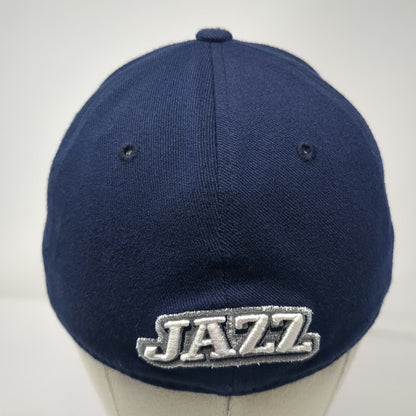 Utah Jazz NBA Top of the World Blue One Size Hat One Fit Two Tone Embroidered