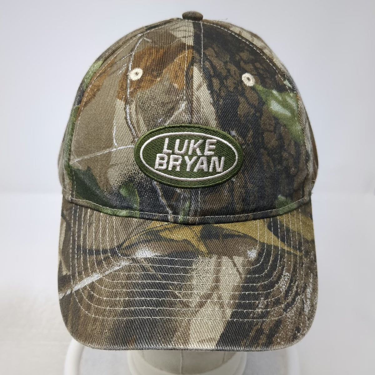 Realtree Luke Bryan Green Camo One Size Strapback Baseball Cap Hat Country Music