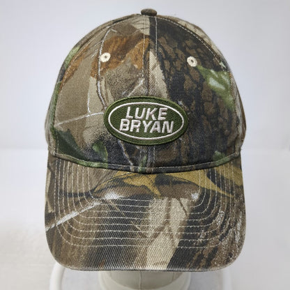 Realtree Luke Bryan Green Camo One Size Strapback Baseball Cap Hat Country Music