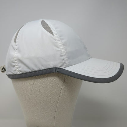 RBX Baseball Cap White Gray One Size Performance Mesh Vents Adjustable Hat