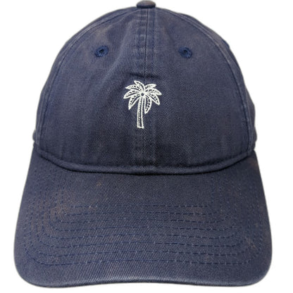 New Era Baseball Cap Blue One Size Palm Tree Havaianas Cotton Slideback Logo Hat