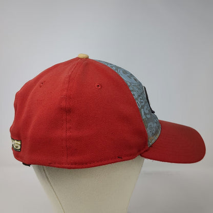 San Francisco 49ers NFL New Era Cap Red OSFM Stretch Fit SF Logo 39THIRTY Hat