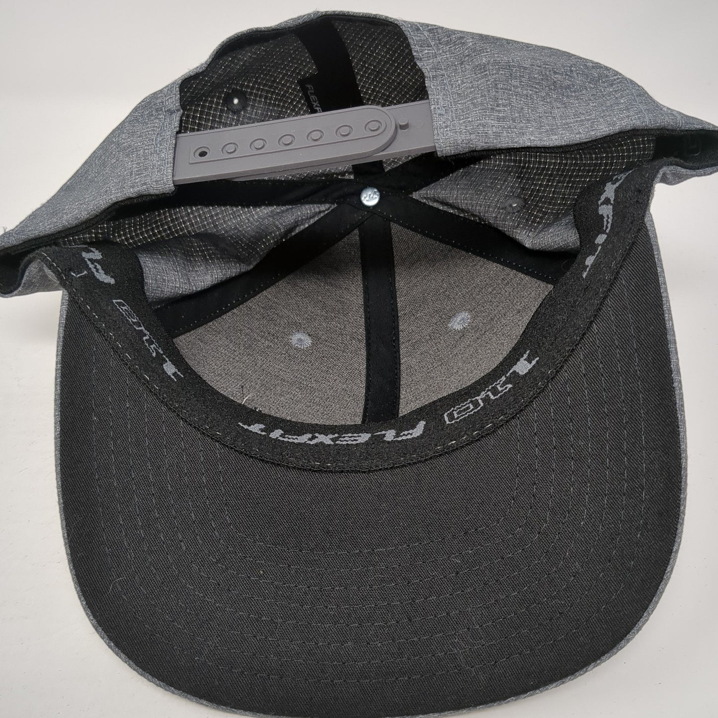 Simplot Spell Out Snapback Hat Gray One Size Flexfit 110 Port Authority