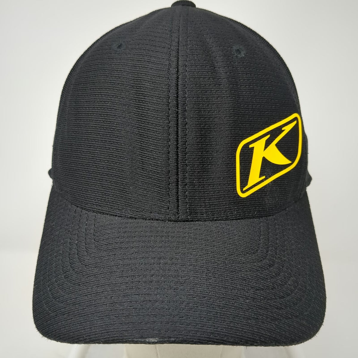 KLIM Baseball Cap Black M Performance Mesh Stretch Fit Logo Motorsports Hat
