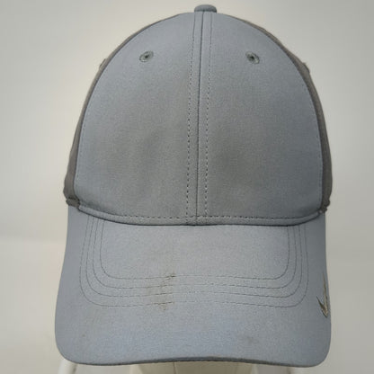 Nike Baseball Cap Gray One Size Two Tone Performance Embroidered Strapback Hat