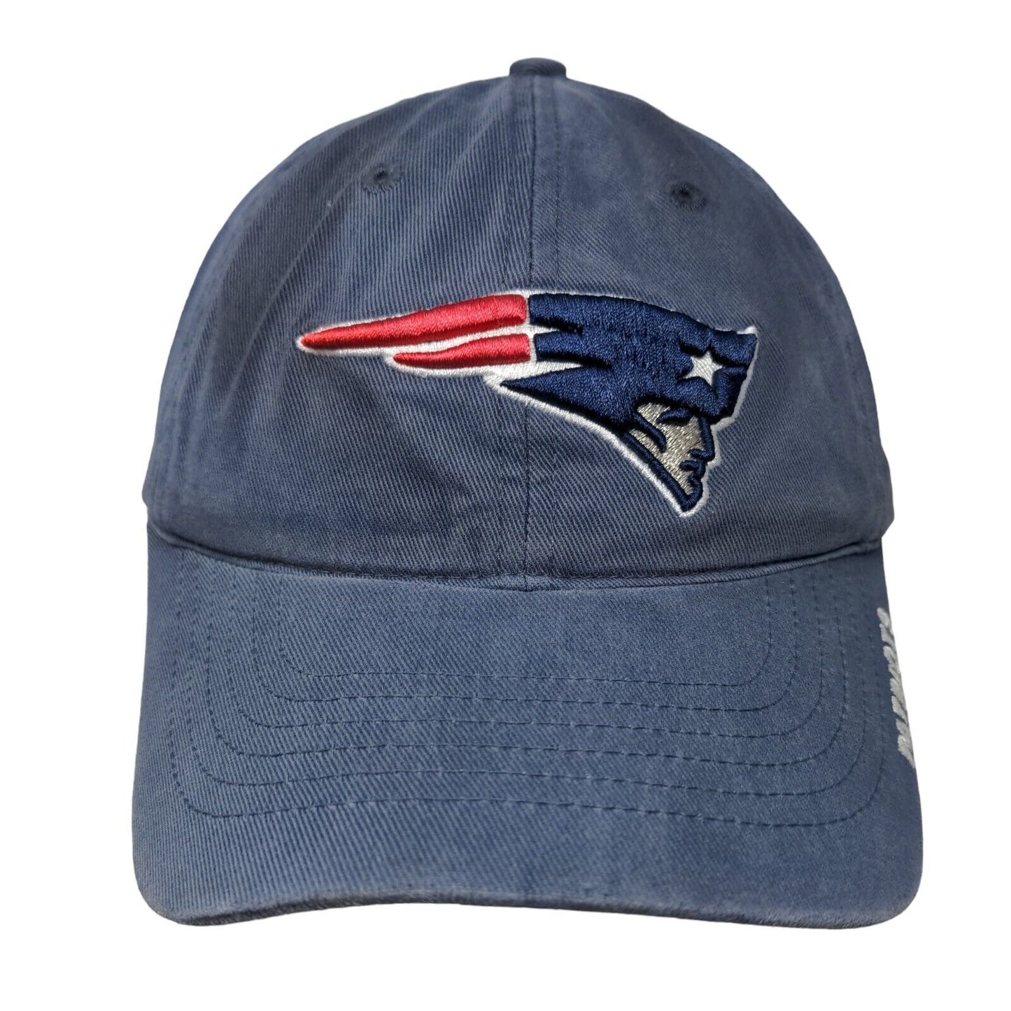 Reebok NFL New England Patriots Slideback Hat Blue OSFA Embroidered Logo