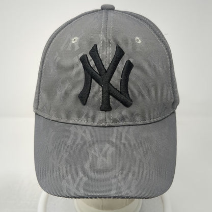 New York Yankees MLB Gray Baseball Cap One Size All Over Print Slideback Hat